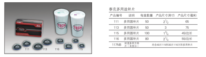 轮胎补片